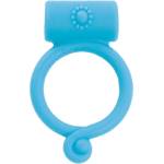 Sensual Вибриращ пенис ринг със сменяеми батерии "love blue ring