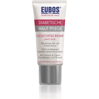 EUBOS Крем за лице срещу стареене , Eubos Diabetic Face , 50 мл