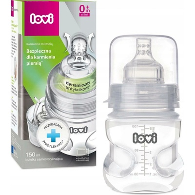 Lovi Láhev skleněná 150 ml