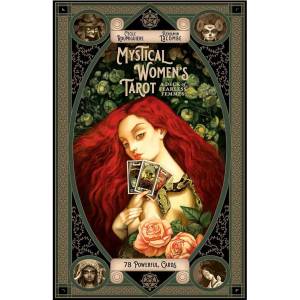Abrams Books Оригинални карти Таро Mystical Women’s Tarot - Cecile Roumiguiere, Benjamin Lacombe
