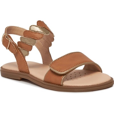 Geox Сандали Geox J Sandal Karly Girl J4535G 054AJ C5B2U S Бежов (J Sandal Karly Girl J4535G 054AJ C5B2U S)