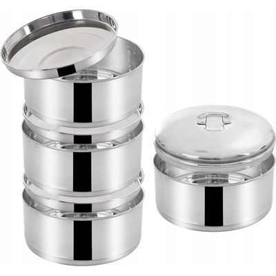 Orion Jídlonosič nerezový 4 patrový průměr 14 cm – Zboží Dáma