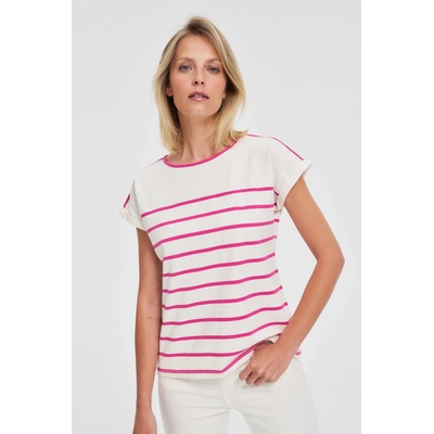 Moodo Фуксия дамска тениска Moodo Moodo | Rozov | ЖЕНИ | S
