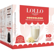 Lollo Caffé Coccoloso Bílá Čokoláda do Dolce Gusto 10 ks