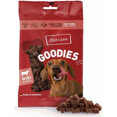 Chewies Goodies maškrty s hovädziem 125 g