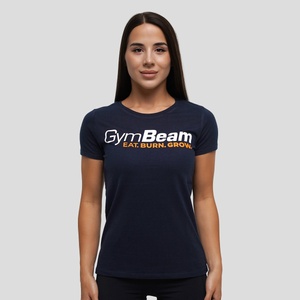GymBeam Дамска тениска Grow Navy XXL