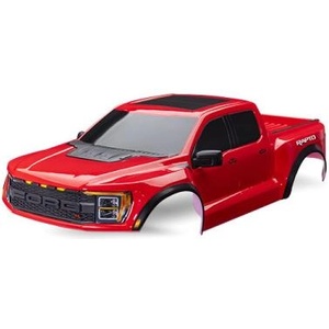 Traxxas каросерия Ford F-150 Raptor R червена