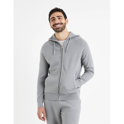 Celio Сив мъжки пуловер с качулка Celio Celio | Siv | МЪЖЕ | S