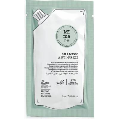 Mïmare Anti-Frizz Shampoo vyživujúci šampón pre suché, nepoddajné a krepovité vlasy 9 ml