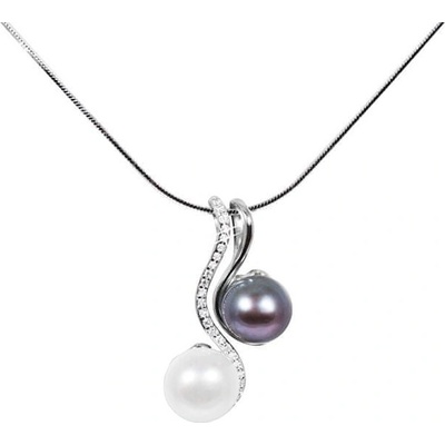 JwL Luxury Pearls Perlový náhrdelník 2v1 JL0540