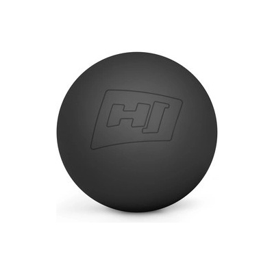 Hop-Sport silikonová masážní koule jednotlivá černá 63 mm