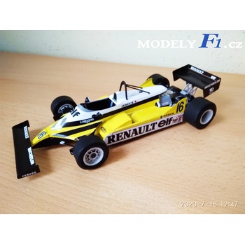 156 Renault RE30 Las Vegas GP 1981 Arnoux 1:24