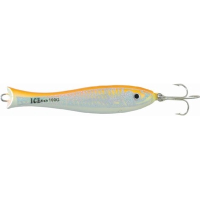 ICE fish Oranžový Pilker 3D 100 g