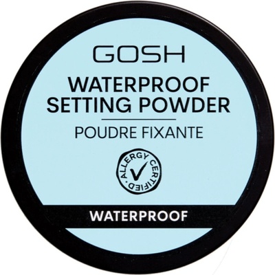 Gosh Waterproof Setting Powder vodeodolný fixačný púder 001 Transparent 7 g