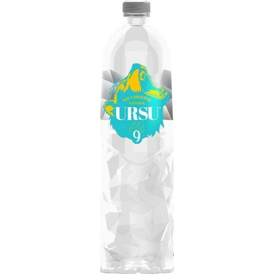 Ursu9 Alkalická Naturální Minerální Voda 1,5 l