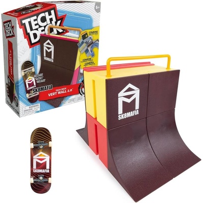 Tech Deck Spin Master XCONNECT Skatepark Mafia Vertikální stěna