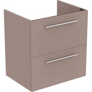Ideal Standard i. Life A - Шкаф под мивка, 60x44x63 см, 2 чекмеджета, матово бежов T5255NH (T5255NH)