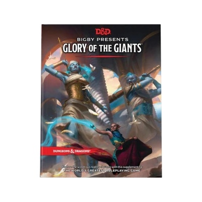 Bigby Presents: Glory of Giants Dungeons & Dragons Expansion Book