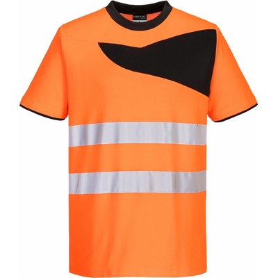 Portwest PW213 PW2 Reflexné tričko oranžová/čierna L