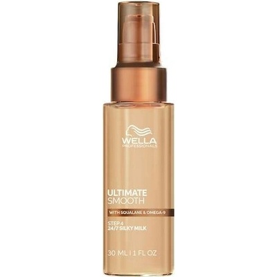 Wella Professionals Ultimate Smooth 24/7 Silky Milk Bezoplachová péče Unisex 30 ml