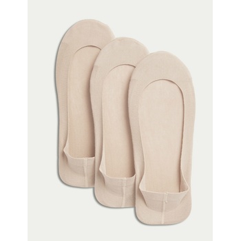 Marks & Spencer Бежови памучни педали с нисък ръст, 3 чифта Marks & Spencer Marks & Spencer | Bezhov | ЖЕНИ | 35 1/2-38