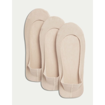 Marks & Spencer Бежови памучни педали с нисък ръст, 3 чифта Marks & Spencer Marks & Spencer | Bezhov | ЖЕНИ | 35 1/2-38