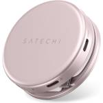 Satechi Докинг станция Satechi OntheGo 5-in-1, 1x HDMI 4K 60Hz, 1x USB-C 5Gbps, 1x USB-A 3.0 5Gbps, 1x USB-C PD 60W, четец за SD карти, Blush - ST-POTG5P (ST-POTG5P)