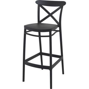 Bogdan Furniture Am Бар стол Крос черен