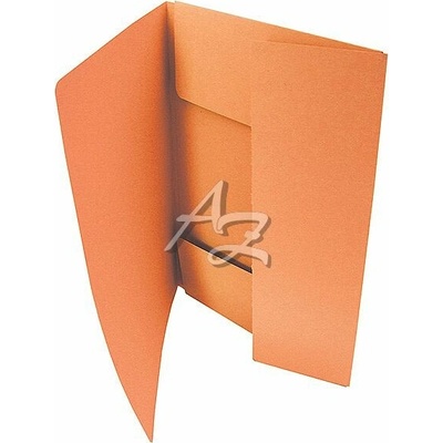 mapa 3klopá A4/50ks, karton, Classic, Oranžová