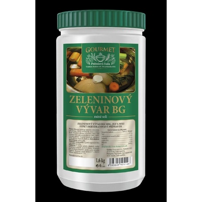 Vera Gurmet Zeleninový vývar BG méně soli 1,6 kg