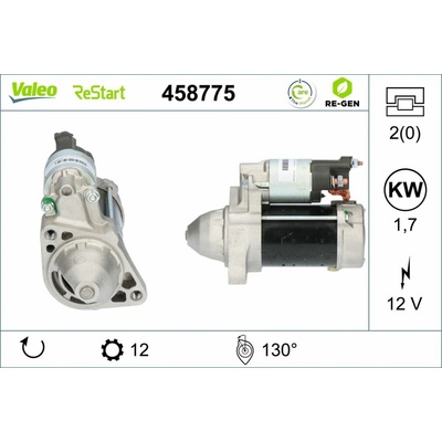 Štartér VALEO 458775