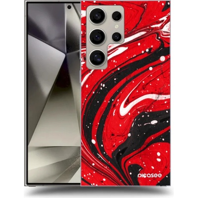 Picasee silikónové Samsung Galaxy S24 Ultra S928B 5G - Red čierne čierne