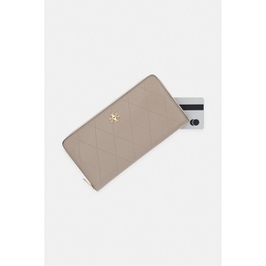 Tory Burch портфейл дамски от кожа Charlie (186047) - answear - 625,67 лв