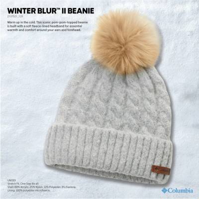 WINTER-BLUR™-II-BEANIE-ZIMNA-UNISEX-CIAPKA-S-BRMBOLCOM Sea Salt Čiapky rukavice 2137521125