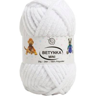 příze Betynka Mini 701 bílá