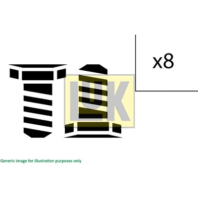 Sada šroubů pro setrvačník LuK 411 0026 10 (411002610) – Zboží Mobilmania