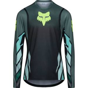 Fox Ranger ls jersey foundry тъмнозелено, светлосиньо, Светлоотразителен неон m (40166-221)