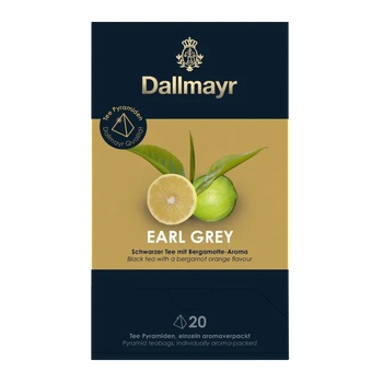 Dallmayr Черен чай Dallmayr Earl Grey 20 пакетчета (10518)