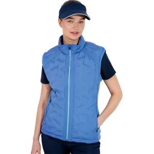 Abacus golf Елек Abacus golf Portrush Hybrid vest - Blue (Horizon Blue)
