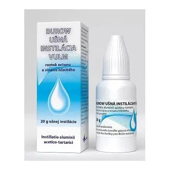 Burow ušná instilácia Vulm int.oto. 1x 20 g