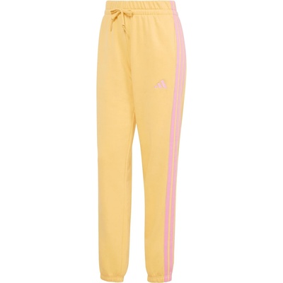 adidas Дамски анцунг долнище adidas Women's 3 Stripes FT CF Pants Tracksuit trousers - Semi Ice Tangerine / St Tropic Bloom - размер XL (107-3469-0615)