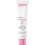 TOPICREM Hydra+ Хидратиращ и подхранващ крем за лице Rich, 40 ml