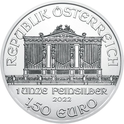 Münze Österreich Wiener Philharmoniker stříbrná rakouská mince 1 Oz – Zboží Dáma