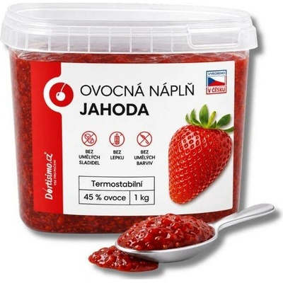 Dortisimo Ovocná náplň Jahoda 1 kg