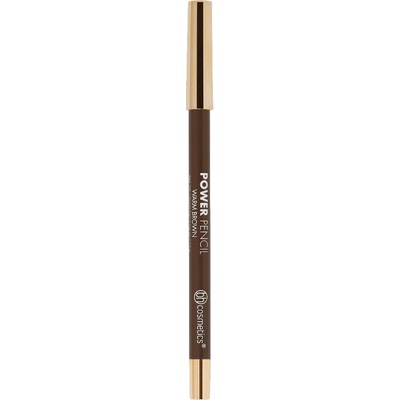 BH Cosmetics Водоустойчив молив за очи Power, Warm Brown, 1.2 g