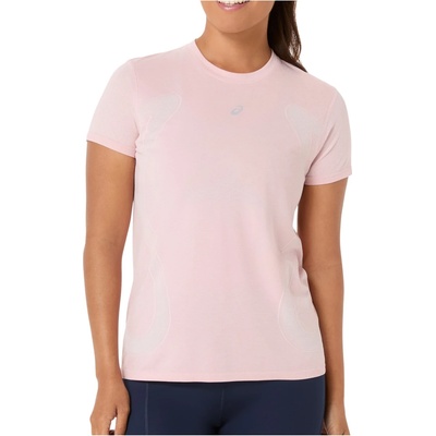 Asics Дамска тениска Asics Women's Road Seamless S/S Top Running shirt - Morganite / Crystal Pink - размер XS (916-5455-0311)