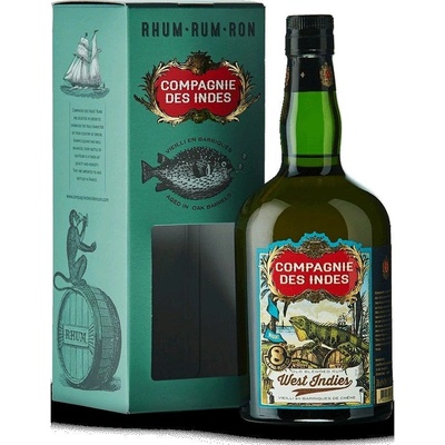Compagnie des Indes West Indies 40% 0,7 l (holá láhev)