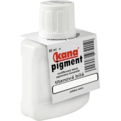 Kana tekutý koncentrovaný pigment 80 ml Biely