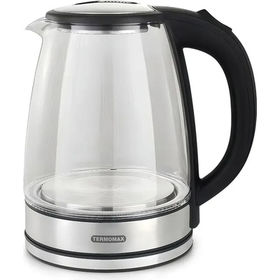 Termomax Кана електрическа Termomax TK3011, 1500W, 1.8 л, стъклена (1009497)