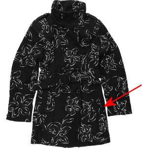 Hearts and roses дамско палто HEARTS AND ROSES - Floral Embroidery Duster - ПОВРЕДЕНО - MY1370